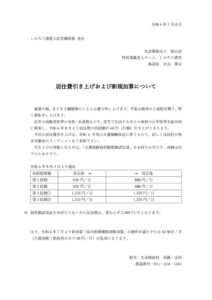 特養居住費値上のサムネイル